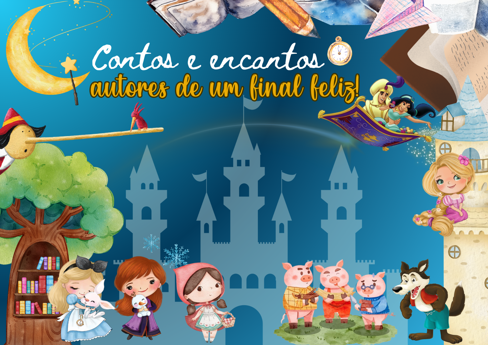 Projeto Contos e encantos - História de abertura