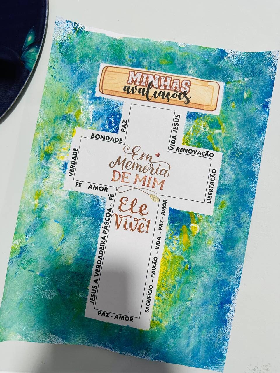 Arte com propósito: “Em memória Dele…”