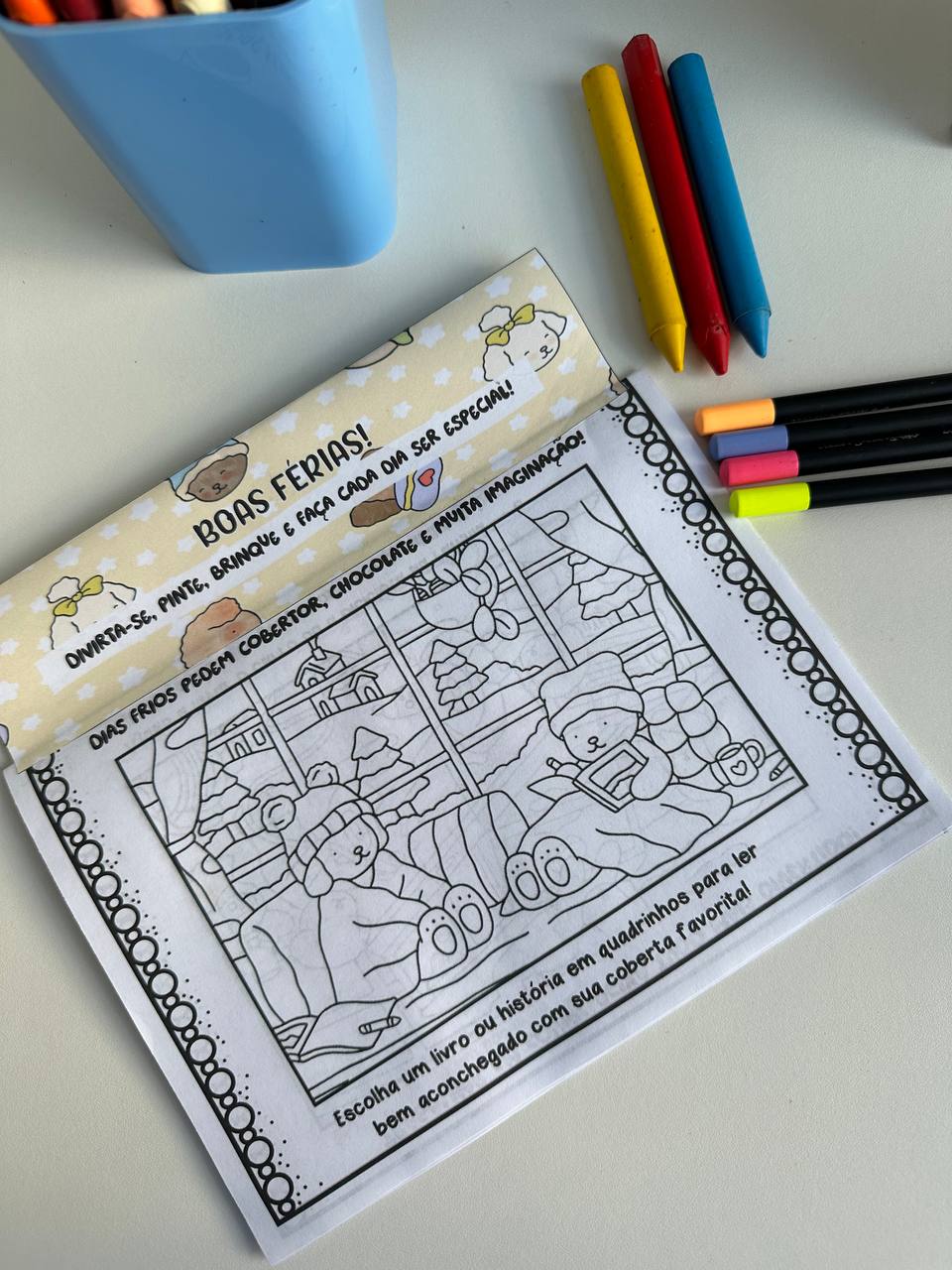 Bobbie Godds: Boas Férias livrinho de colorir