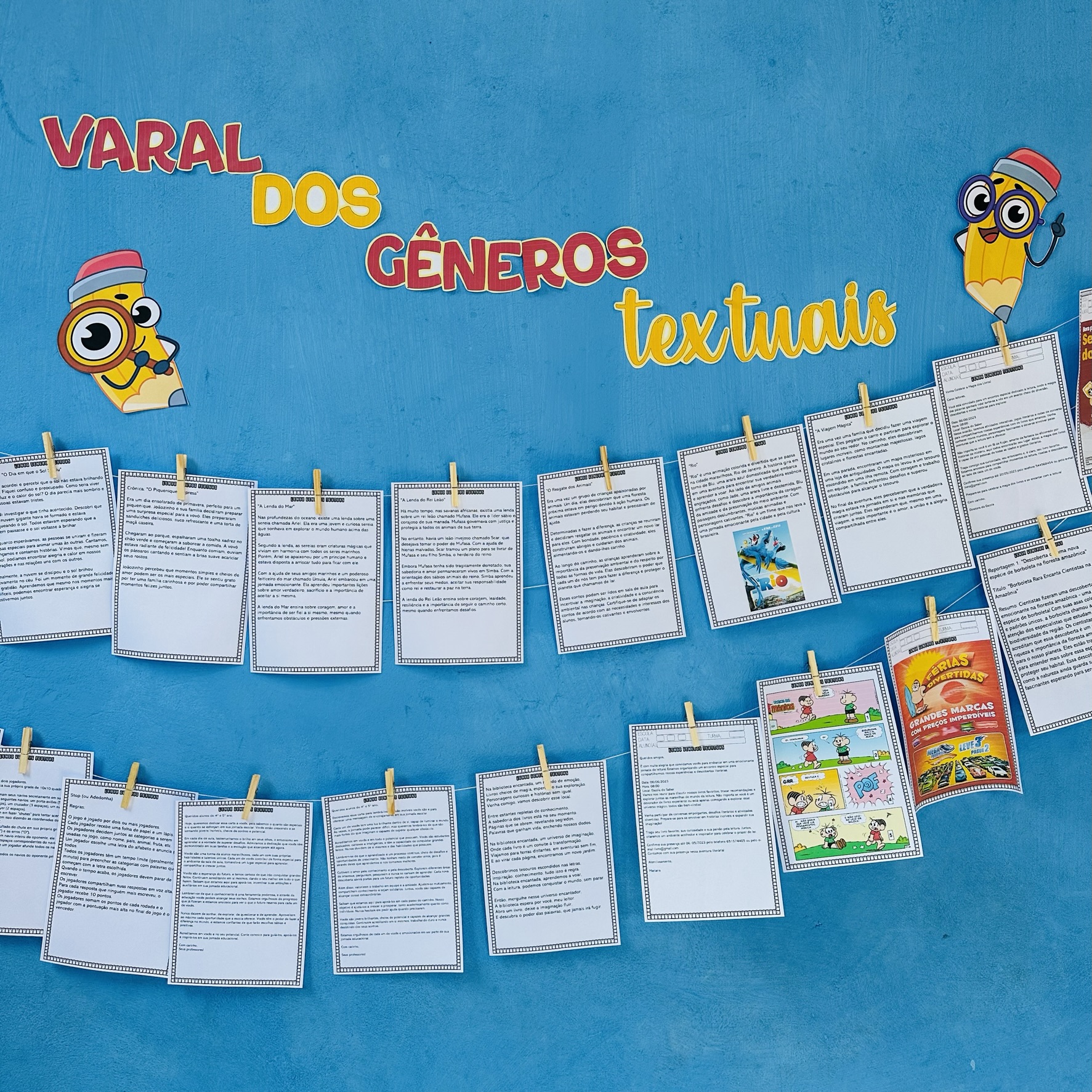 VARAL DOS GÊNEROS TEXTUAIS