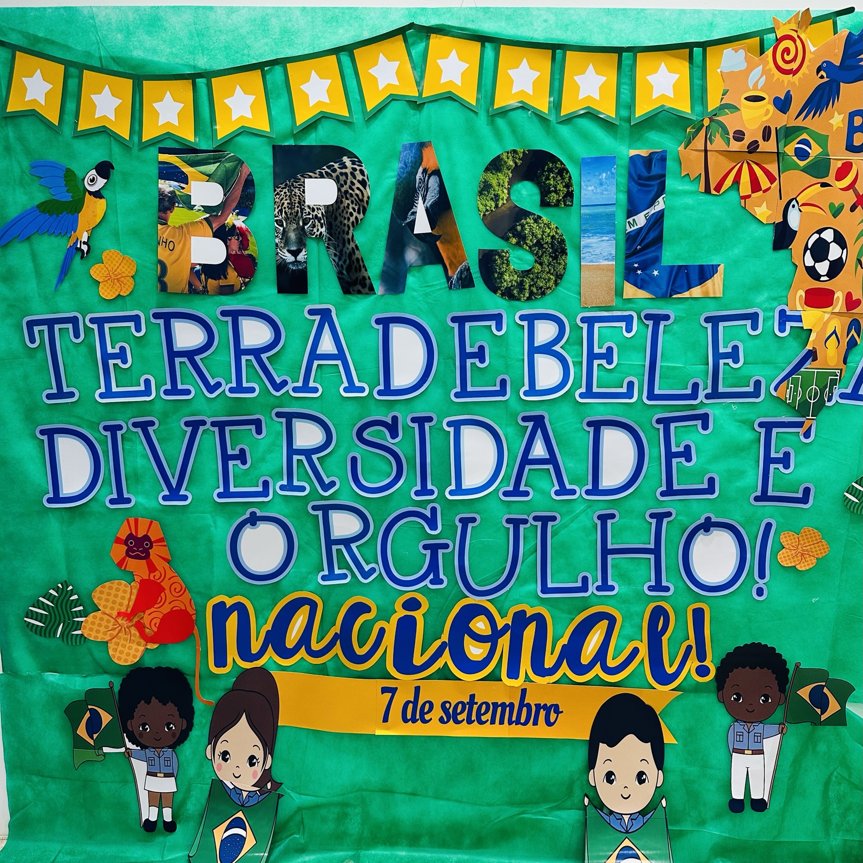 Independência do Brasil -  Painel Brasil Terra de beleza