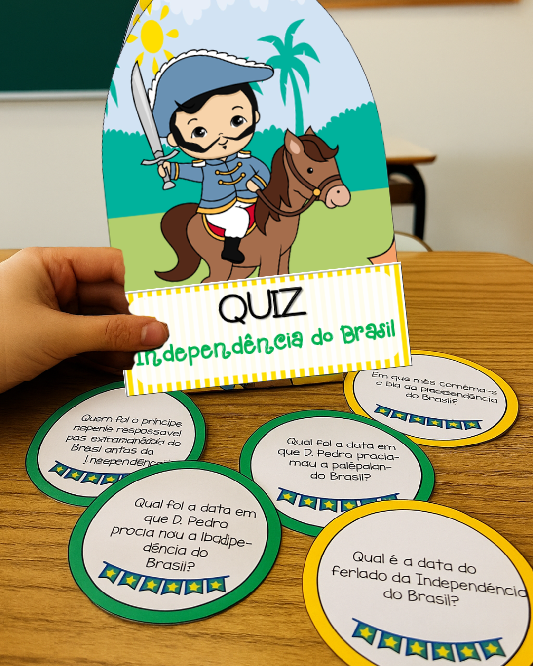 Independência do Brasil -Luva Passa ou repassa? Quiz da Independência