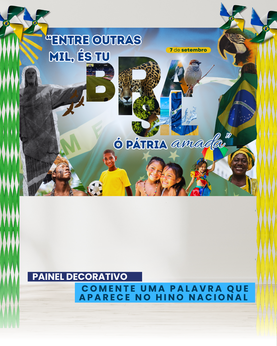 Independência do Brasil - Painel decorativo