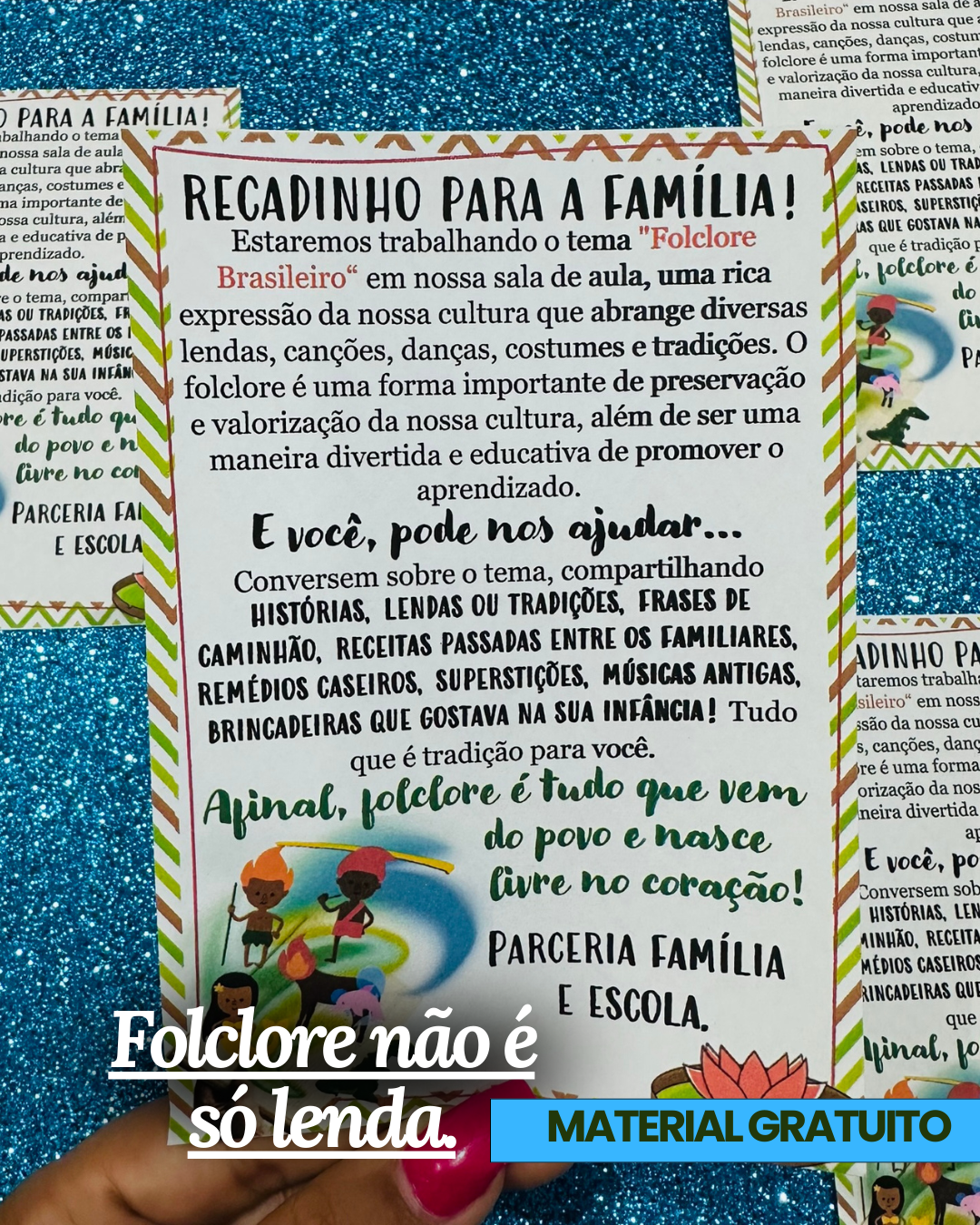 Recadinho para a Família – Folclore Brasileiro