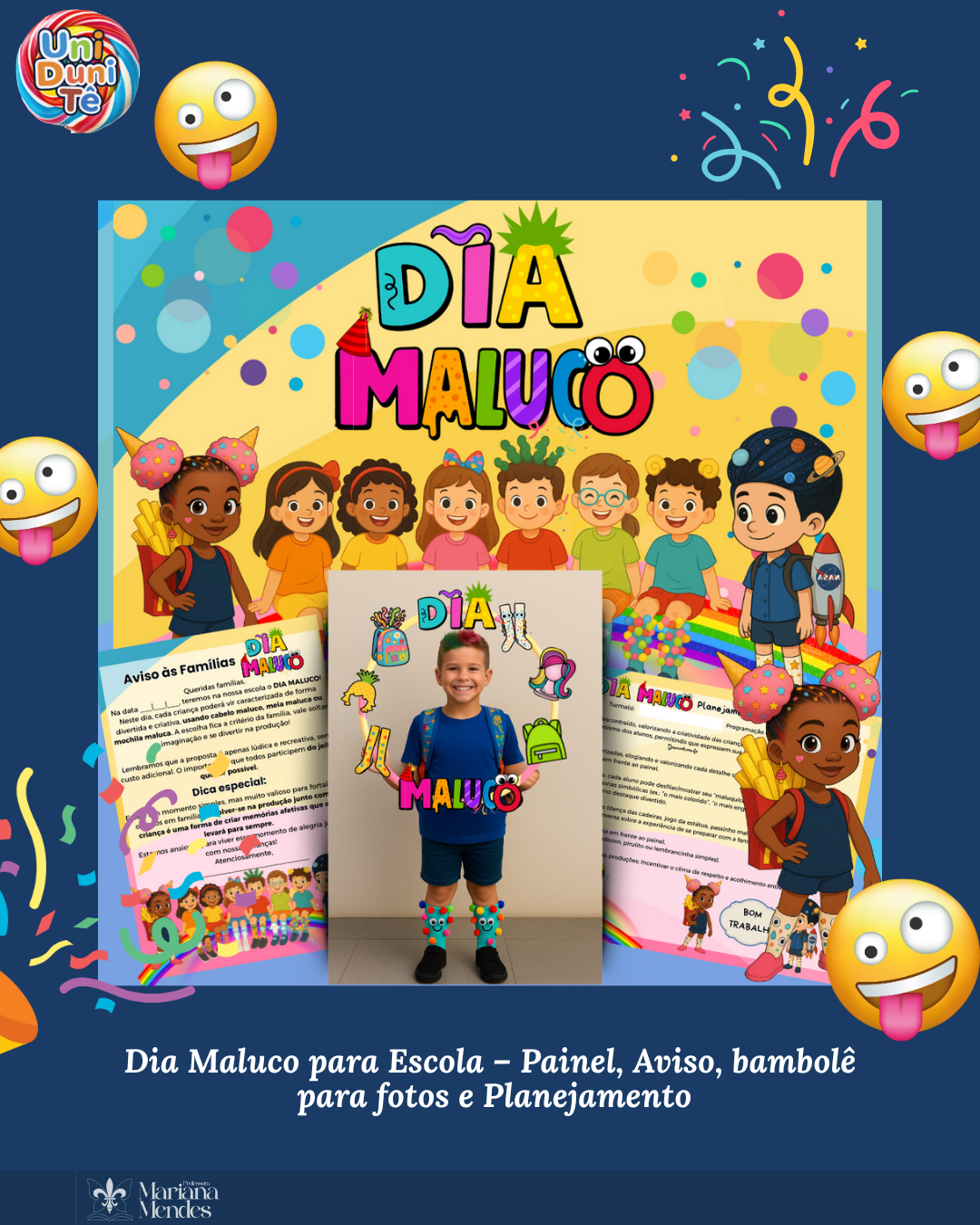 Kit Dia Maluco – Programação Dia das Crianças