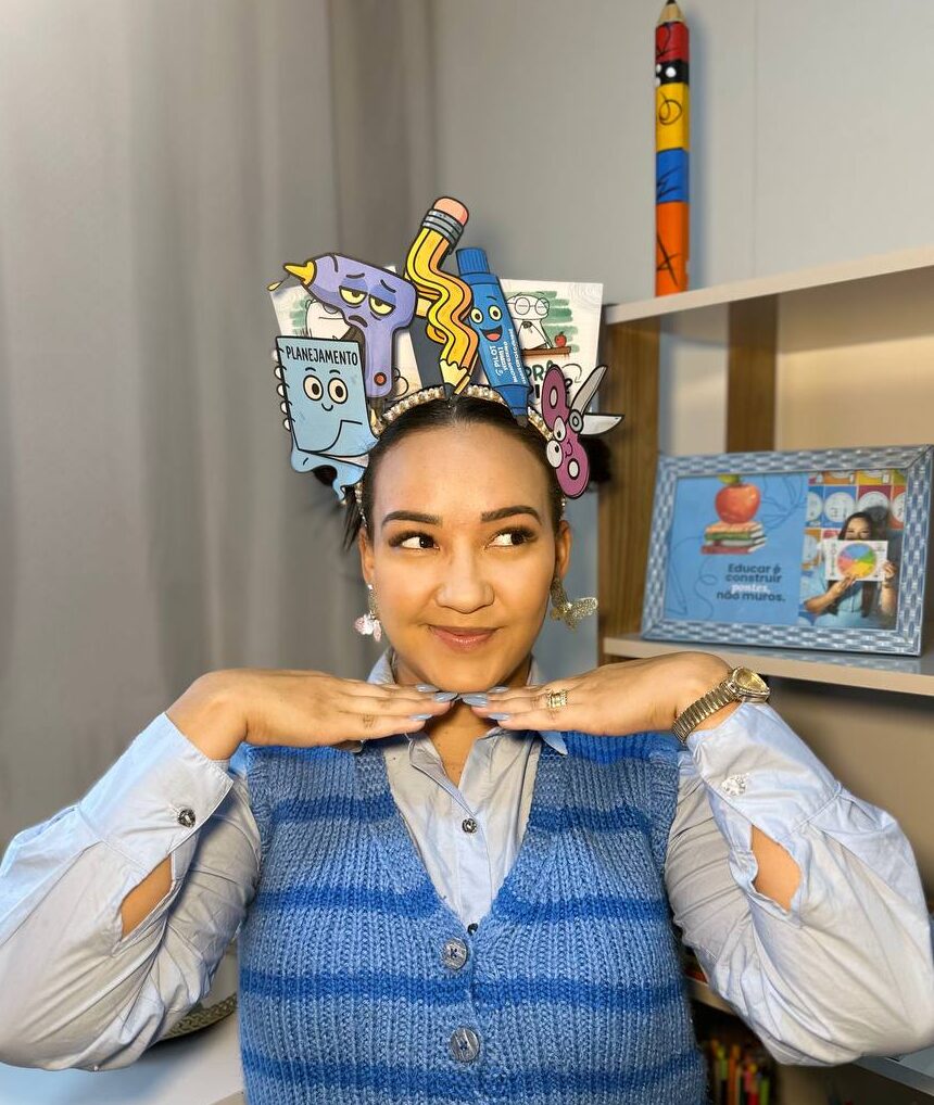 Cabelo Maluco para Professores  - Plaquinhas e ideia criativa